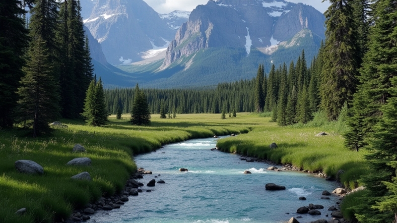 دریاچه مورین (Moraine Lake) – آلبرتا