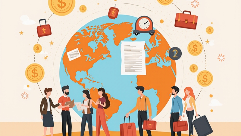 برنامهریزی مالی برای مهاجرت: گام به گام تا تصمیمی آگاهانه