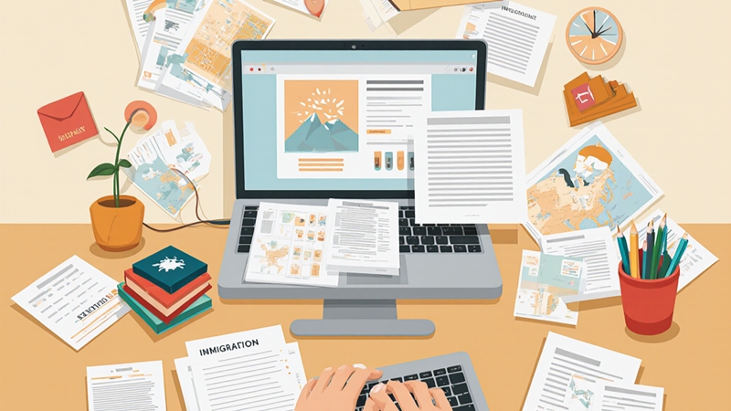 انتخاب کشور مقصد بر اساس اولویت‌ها